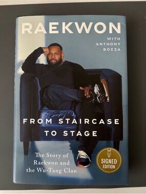 Raekwon of Wu-Tang | Autographed | From Staircase to Stage | Special Edition HC